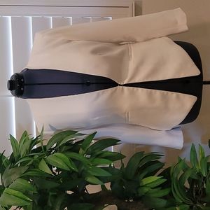 Jennifer Lopez blazer, off white, womens sz 14